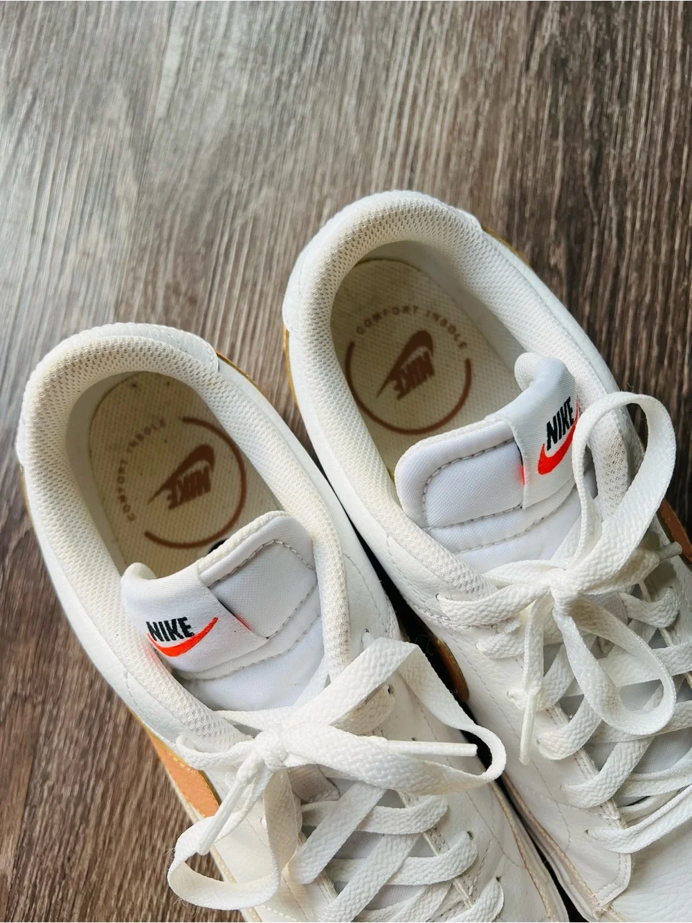 Nike Court Legacy White Desert Ochre Men’s Size 9 CU4150-102